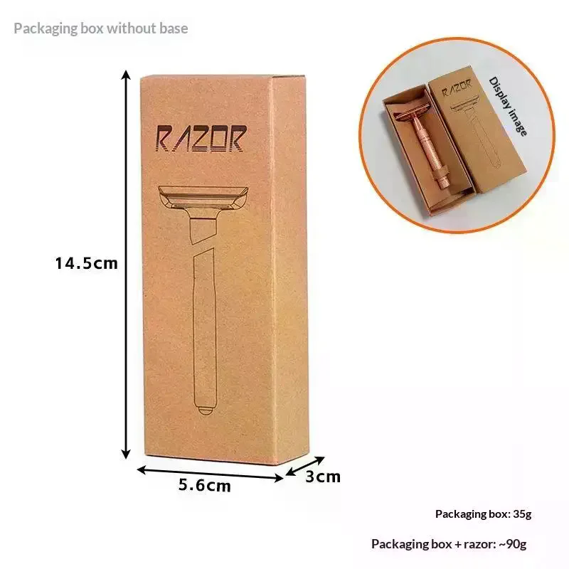 Eco Friendly Double Edge Safety Razor Perfect Shaving Shave For Men & Women Daily Hair Remove Personal Care Tools Reusable - view 5
