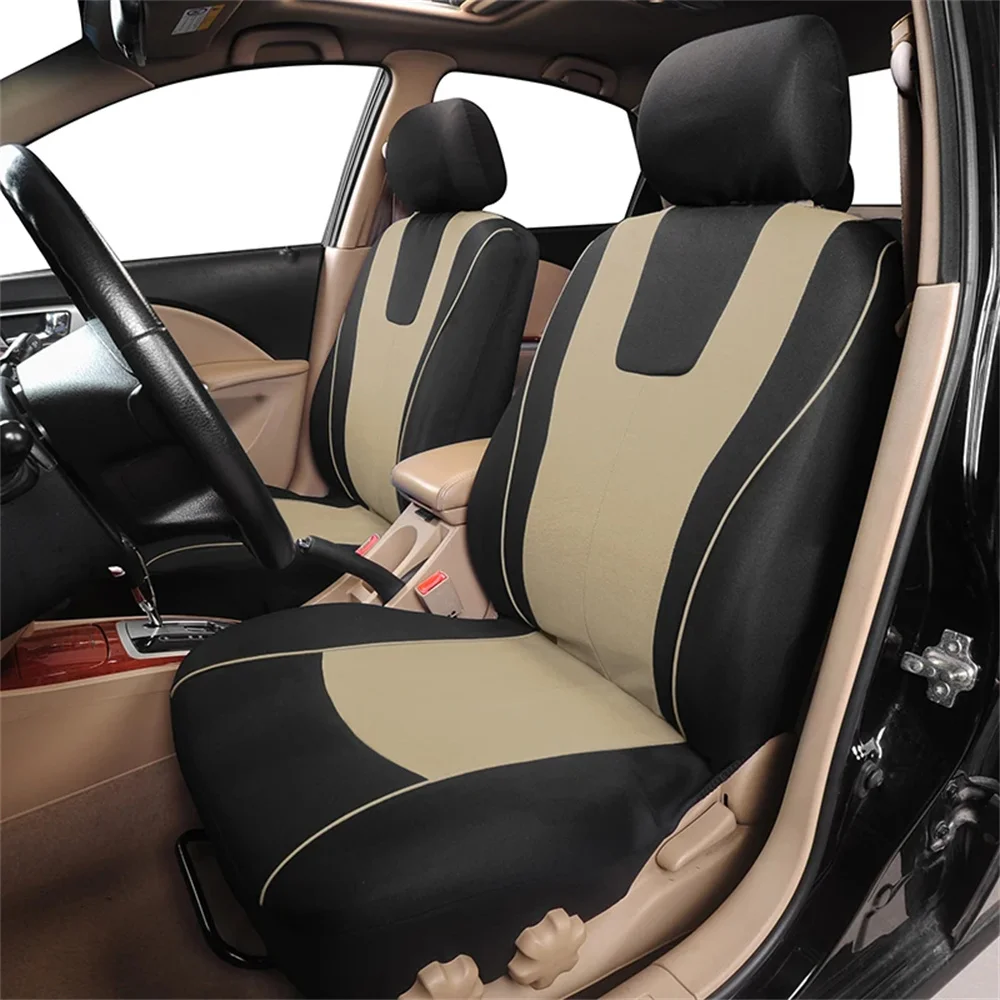 Auto Interior Tecido Seat Cover para Volkswagen, Protetor de assento de carro, Passat B5 Touran Tiguan Phaeton Toureg Sharan Polo