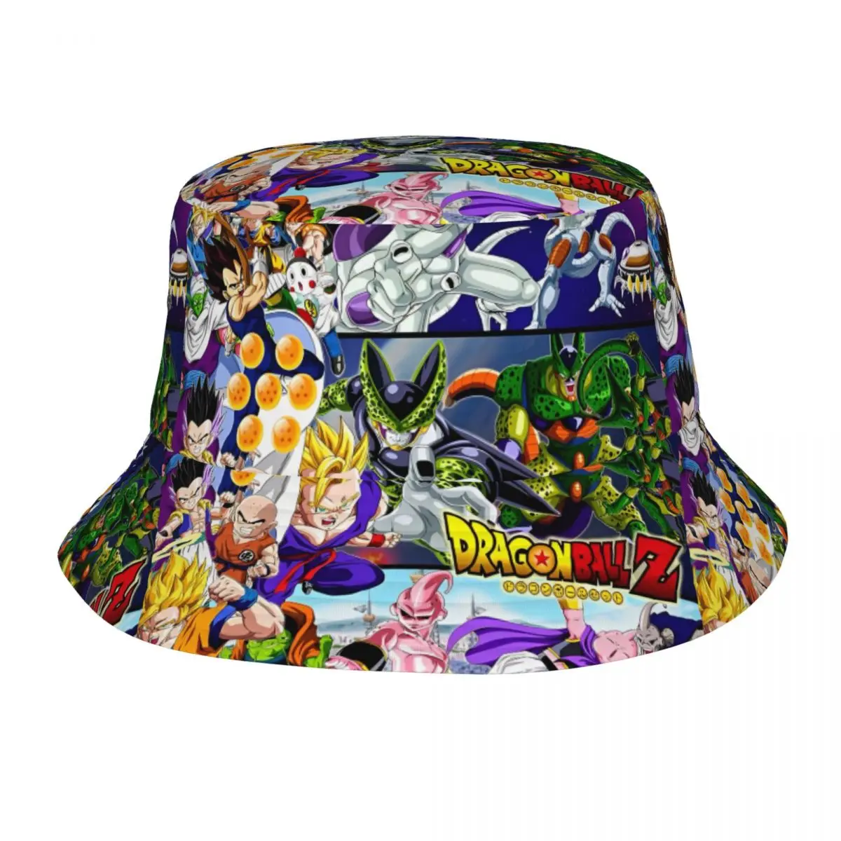 

Girl Boy Cute Dbz DragonBall DragonBallz Bucket Hats Outfits Bob Hat For Picnic Headwear Lightweight