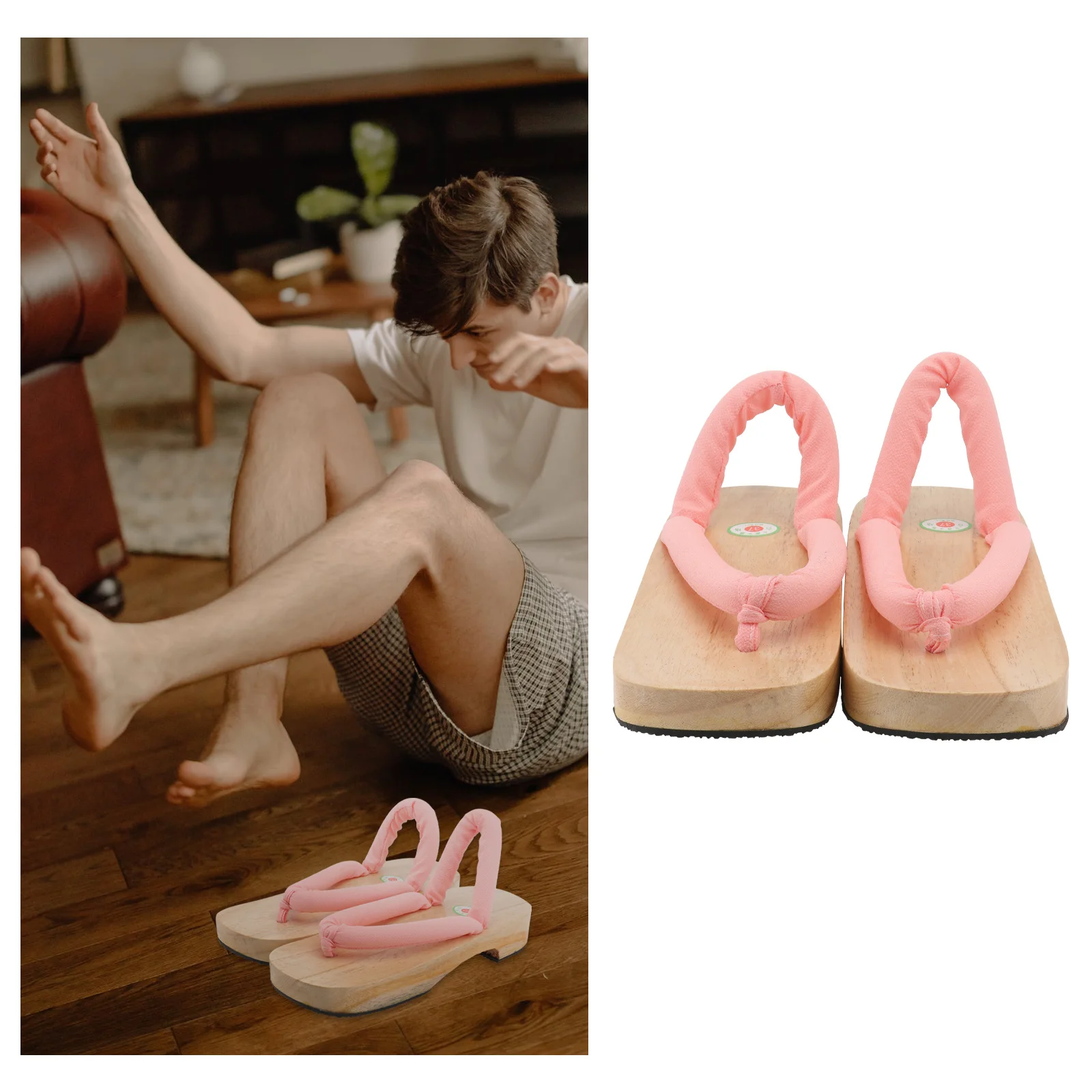 

Wooden Clogs S Flat Sole Women Summer Shoes Anti skid Rubber Slippers Stylish Comfort Fashion Long Wear Friendly