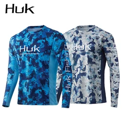 Fishing Clothes Men's Long Sleeve Performance Shirt 50+ UPF Summer Quick Dry Tops Lightweight Breathable Outdoor Shirts