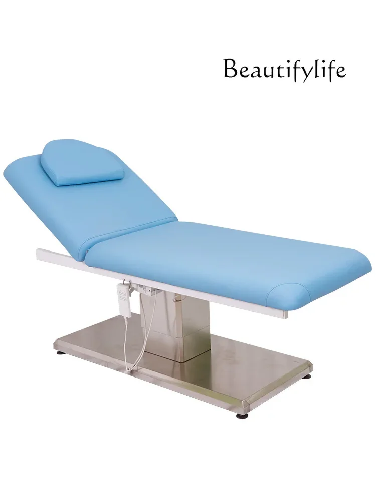 Electric Beauty Bed Automatic Massage Surgery Bed Lifting Tattoo Embroidery Massage Couch Tattoo Bed