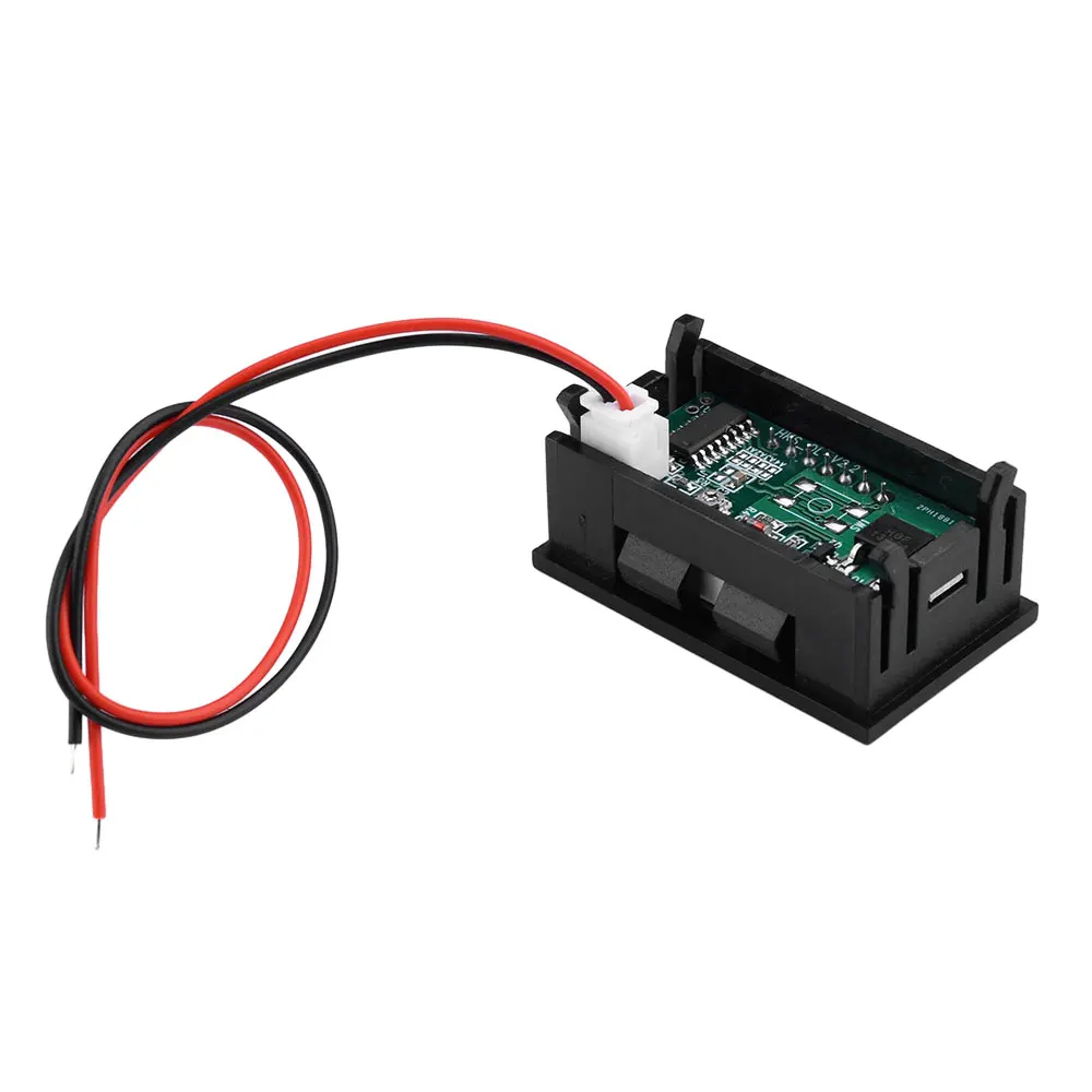 DC 6V-72V Acid Battery Battery Level Meter LED Color Digital Display Indicator Car Voltmeter