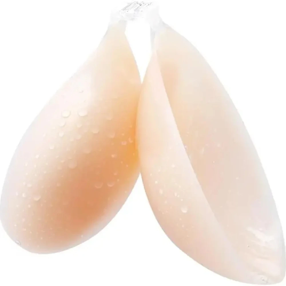 Adhesive Bra Strapless Sticky Invisible Push Up Reusable Silicone for Women, Without Shoulder Straps Waterproof Quick-Drying