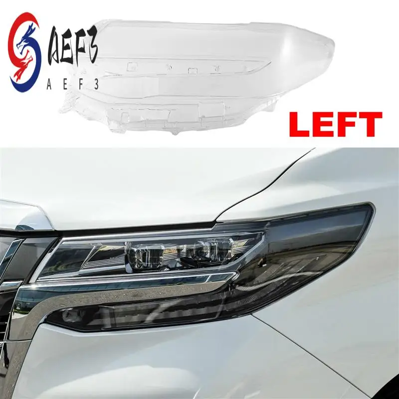 

AEF3-Headlight Lens For Toyota Alphard 2018-2020 Car Head Light Lamp Cover Glass Replacement Clear Lamp Auto Shell