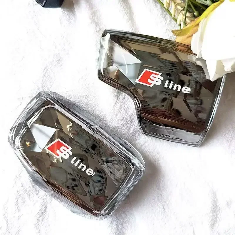 

Для Audi Для Audi A4 A5 A6 A8 A7 Q5 Q7 Q8 Модифицированная хрустальная ручка автомобильной ручки переключения передач, рычаг переключения передач, декор головки с RS Sline