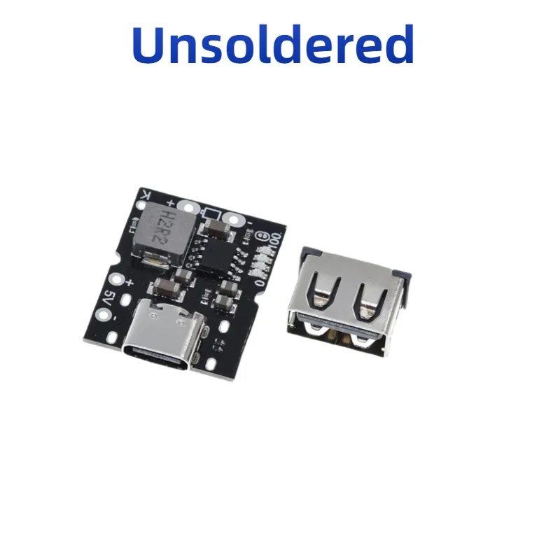 Type‑C 5V 2A Lithium Battery Charging Discharge Integrated Module 4.2V 4.35V Charger Boost Power Supply Board