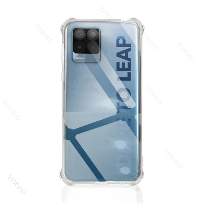 Clear Phone Thin Case for Realme 8 Pro TPU Transparent Case for Realme8Pro 8Pro 6.4\