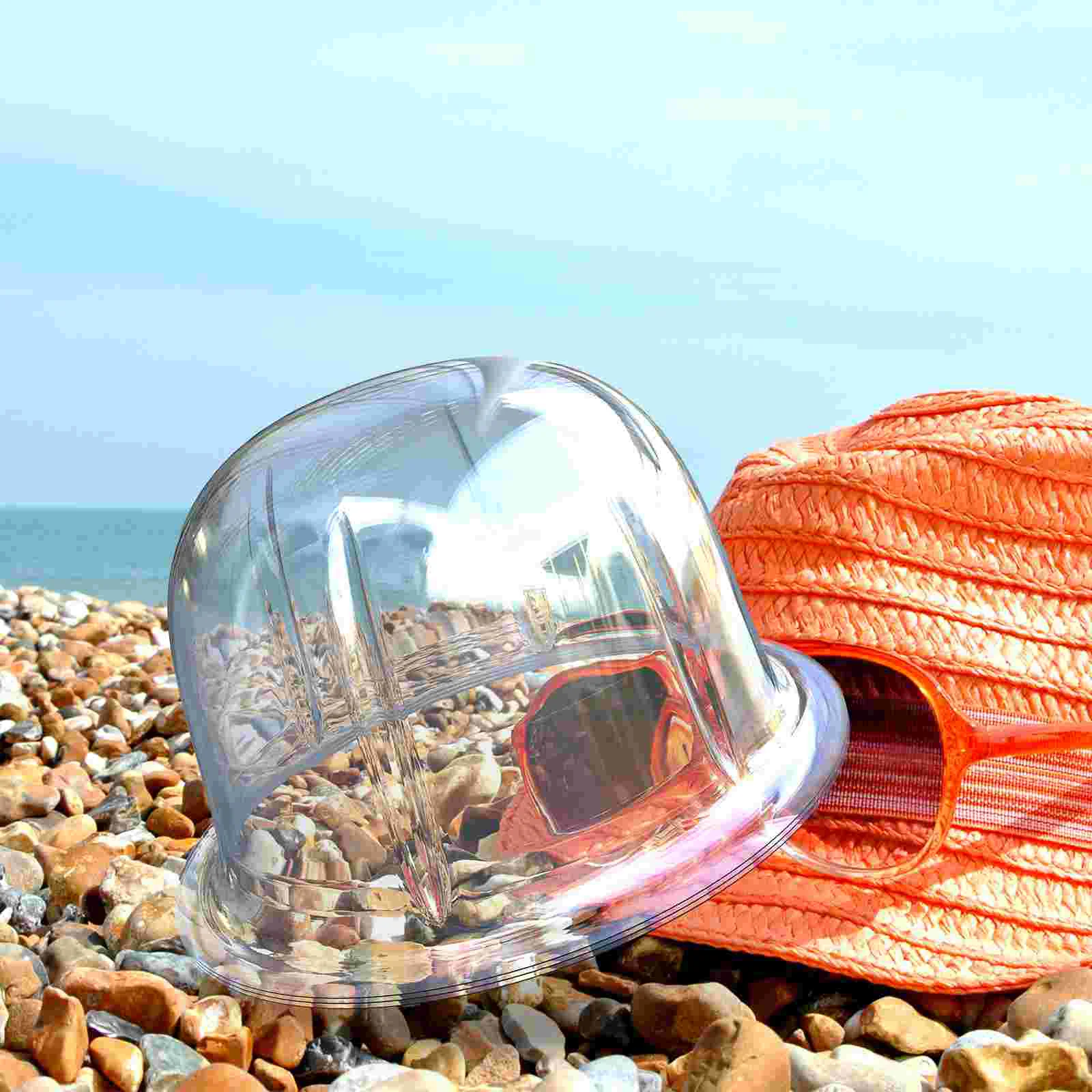 8pcs Dome Hat Support Holders Hat Shape Protector Plastic Hat Holders Hat Display Stands for Home Travel