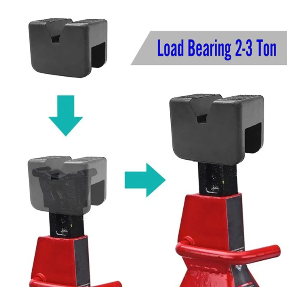 Heavy Duty Car Lift Jack Stand Rubber Pads Floor Jack Pad Adapter Stands Frame Rail Adapter