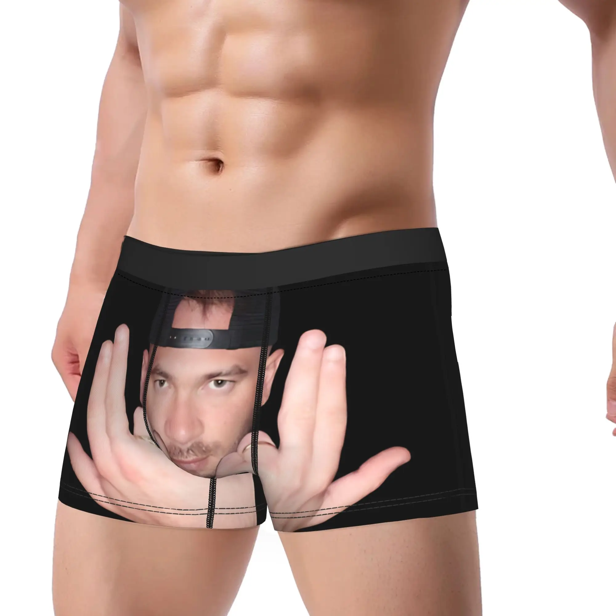 Jul Gold and Platinum Boxer Shorts  Pouch Underwear Quality Design Shorts Briefs Comfortable Men Underpants Plus Size 2XL