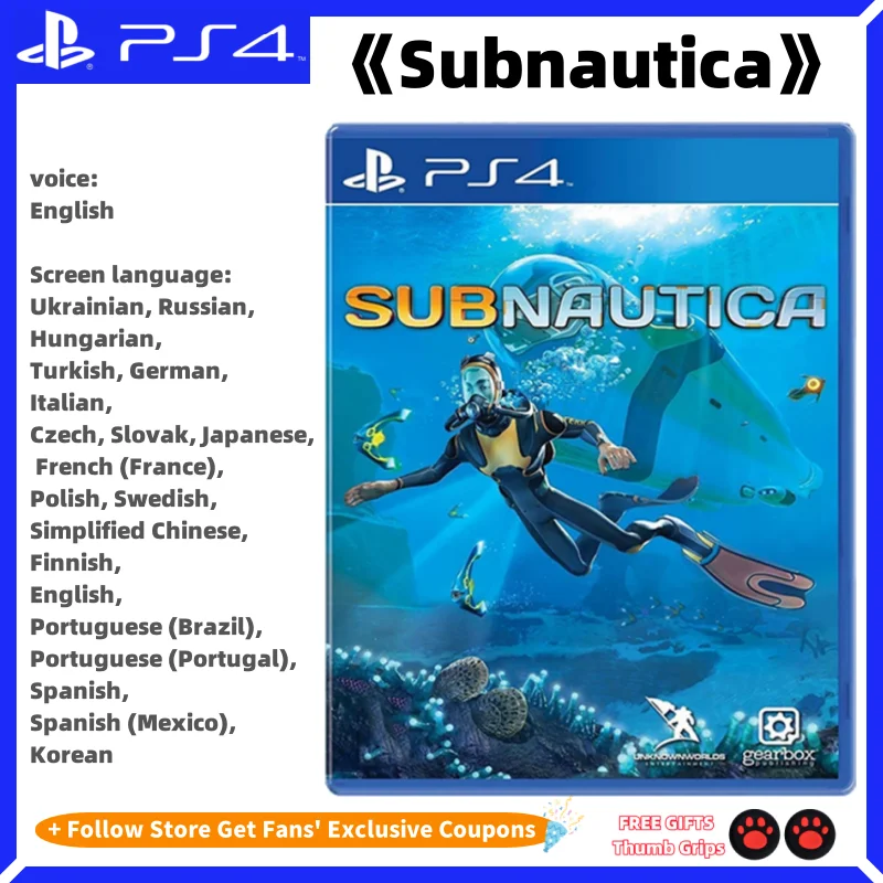 

Sony Playstatio4 PS4 Подлинная новая игра CD Subnautica Playstation4 игровая карта SONY Ps4 игры Subnautica