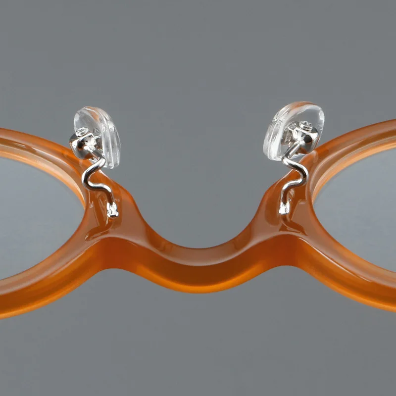 Vcka Vintage Acetat Myopie Brille Rahmen Männer kleine runde verschreibung pflicht ige Brille Frauen Retro Luxus Brillen-0,50 bis-10 – Detail 14