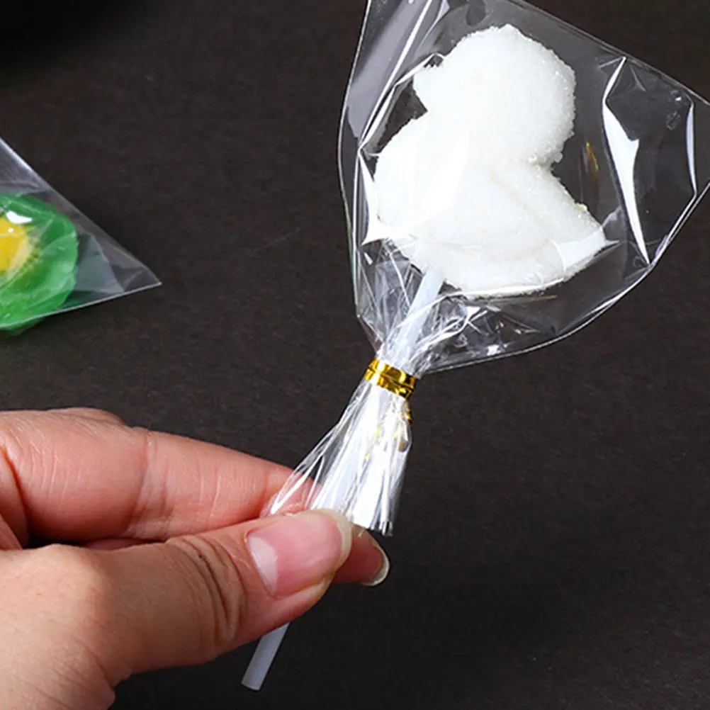 

200Pcs Lollipop Paper Sticks Multi-Function Candy Sticks Party DIY Cake Pop Holders Premium Candy Making Bars Mixing Bars