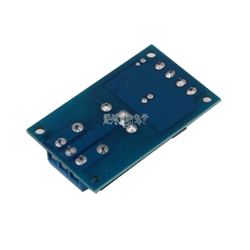 12V 원버튼 쌍안정 릴레이 모듈, 자동차 수정 스위치, 시작-정지 자동 잠금