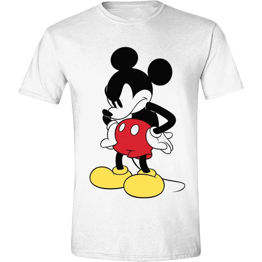 

Mickey and Minnie's New Disney Loose, Comfortable and Casual Pure Cotton T-shirts for Men and Women with Short Sleeves