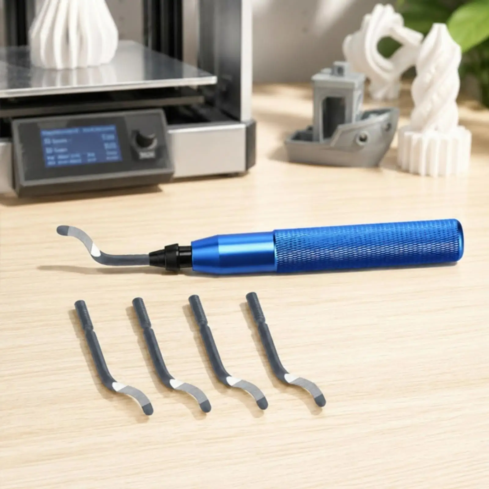 Deburring Tool with Manual Metal Deburring Tool Knurled for Metalworking