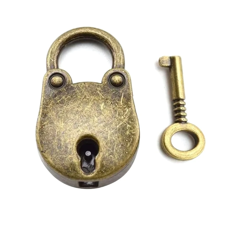 

Stylish Mini Bear Lock Unique Vintage Zinc Alloy Lock set for Luggage & Boxes