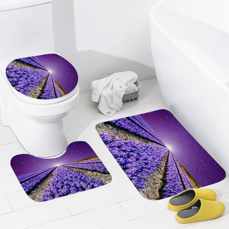 home bathroom floor mats Modern Nordic style Bath Foot mat modern bathroom accessories rug Toilet mat Bathtub anti-slip carpet