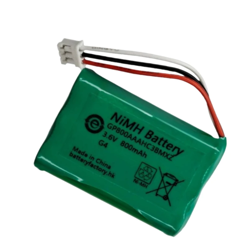 GP80AAAHC3BMX HRMR03 GP80AAAHC3BMXZ High Quality Baby Monitor Battery 3.6V 800mAh for Motorola MBP481 MBP482 MBP483 Brand New