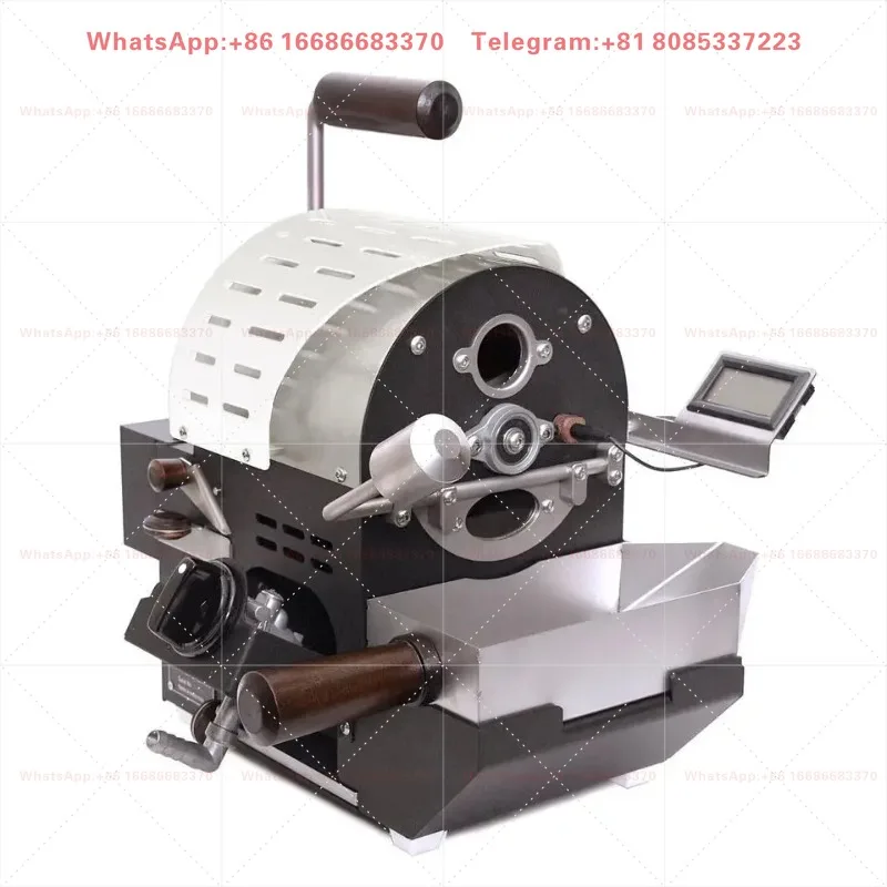 Touch Screen Temperature Control Coffee Bean Roaster Small Household Roasting Machine 100G-600G Adjustable Capacity