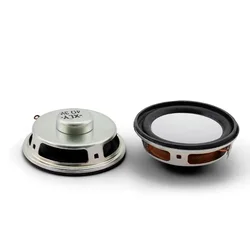 2Pcs 3W 4R Mini Speaker Diameter 50MM Mini Amplifier Rubber Gasket Loudspeaker Trumpet 3 Watt 4 ohm 5CM Speakers For Arduino Kit