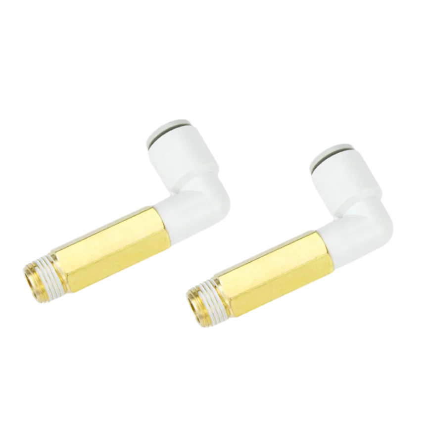 

Pneumatic air pipe quick insert extended elbow KQ2W04/06/08/10/12-01/02/03/04S elbow through