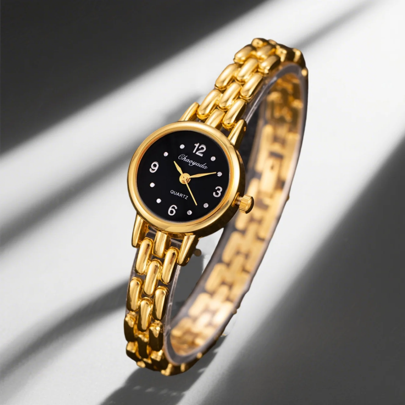 Top Brand Women Watch Fashion Small Dial Gold Watch Woman Luxury Alloy Strap Ladies Quartz Wristwatches Gift Clock Reloj Mujer