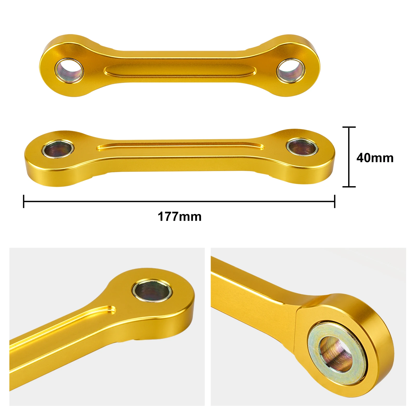 NICECNC Per Suzuki DRZ400S 2000-2024 Kit Collegamenti di Abbassamento DRZ400E DRZ400SM DRZ400 ES SM 00-24 Kawasaki KLX400 KLX 400 2000-2019