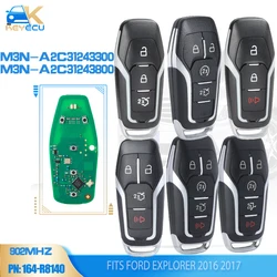 KEYECU M3N-A2C31243300 Smart Remote Key 315/433/902MHz Fob for Ford Ford Edge Explorer Mustang 2015 2016 2017 PN: 164-R8140