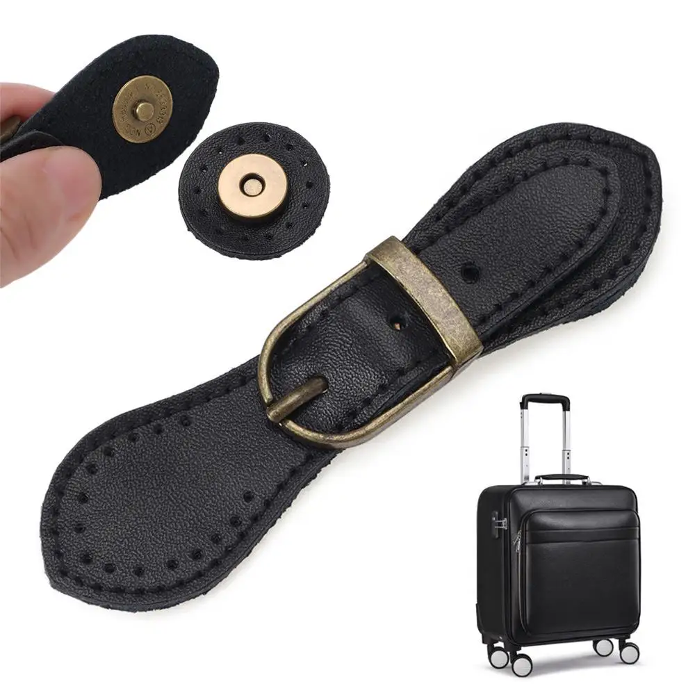 جديد خمر حقيبة المشبك الجلود خياطة على المفاجئة المعدنية DIY محفظة مشبك زر حقيبة اليد