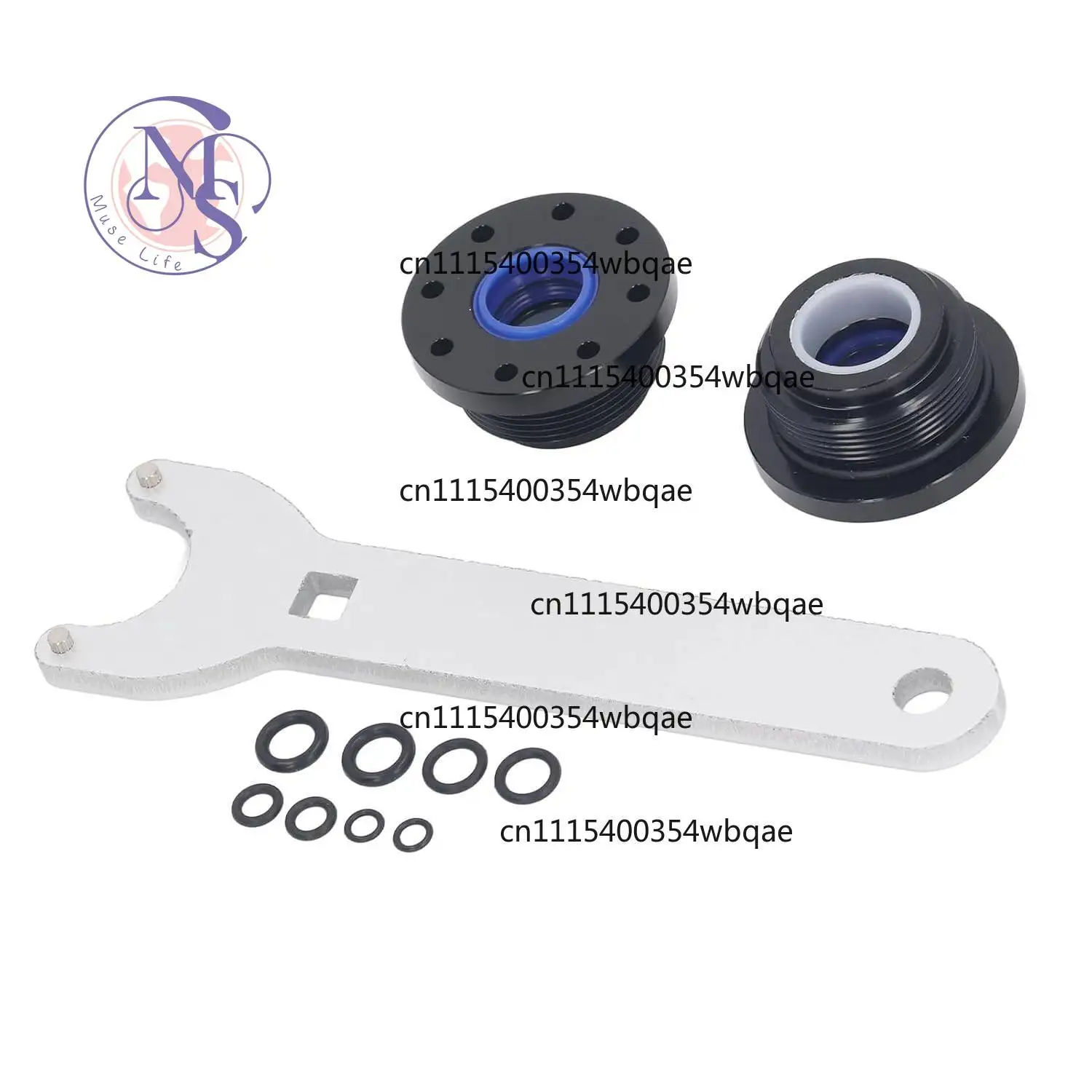 Marine Hydraulic Steering Cylinder Seal Repair Kit with Wrench Tool
