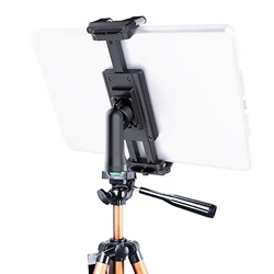 Tripod Mount for Mobile Phones and Tablets, Can Be Used with a Tripod for Video Shooting, Time-lapse Or Live Streaming