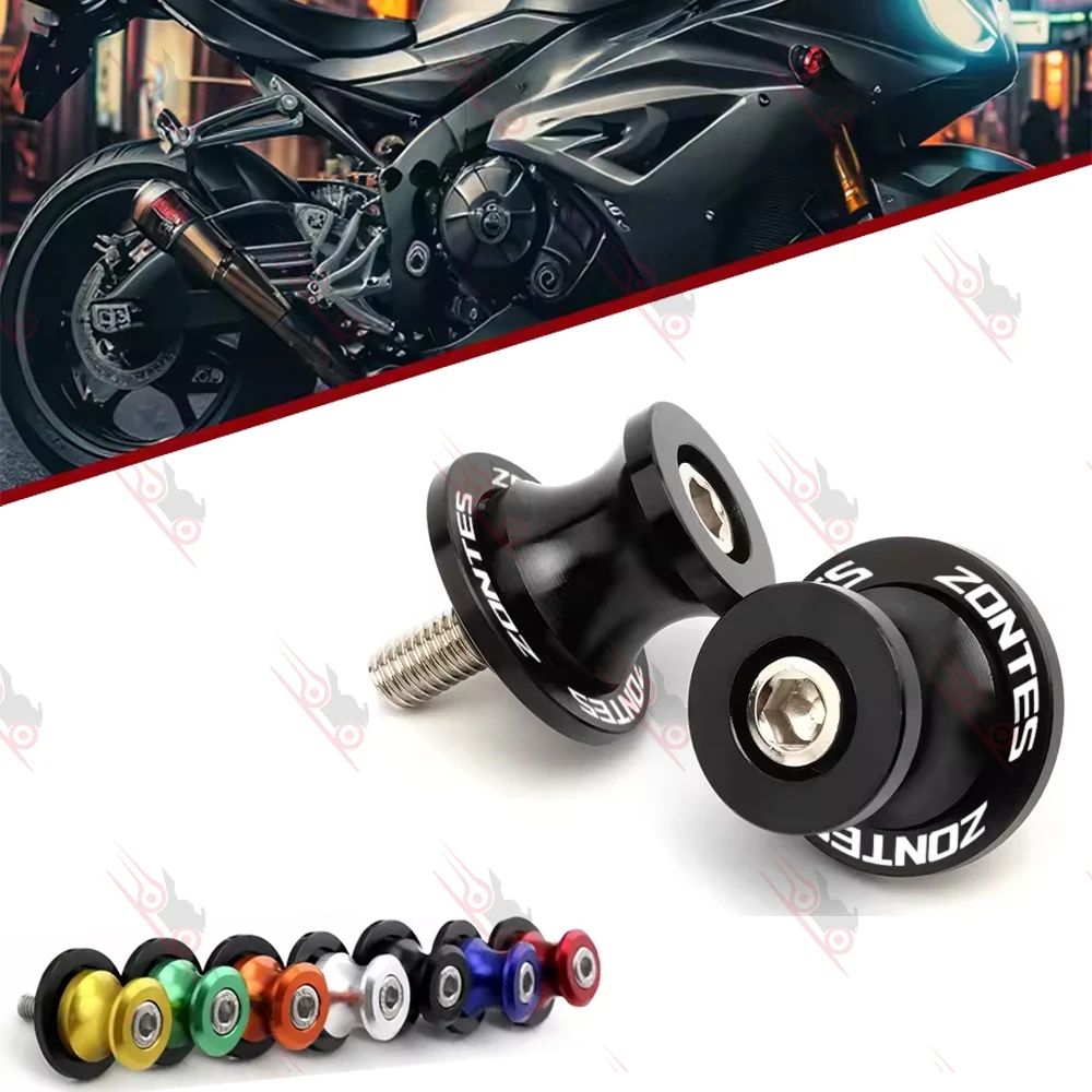 

2024 New Fit For YAMAHA YZF-R6 YZFR6 YZF R6 1999-2024 Motorcycle Accessories CNC Swingarm Spools M6 Slider Stand Screws