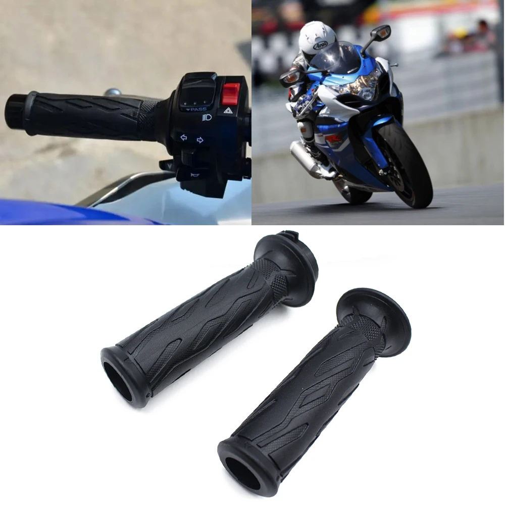 

GSXR600 Motorcycle Accessories 22mm Handle Glue Handlebar Bar Handle Grips For SUZUKI GSXR750 GSXR1000 GSR750 GSX-S750 GSX-S1000