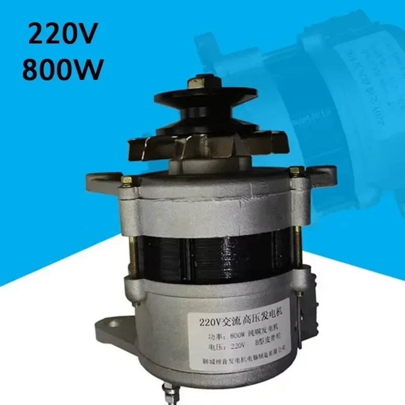 220V1500W 영구 자석 브러시리스 소형 발전기 800W/1300W 순수 구리선 발전기(전압 조절기 포함)