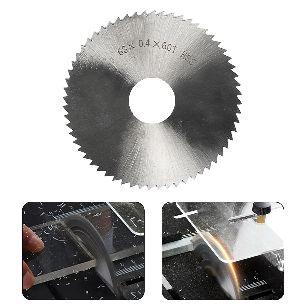Imagem -02 - Lâmina de Serra Circular para Aço Metal Pedra Fundido Ferro Plástico Madeira Disco de Corte Multiferramenta Ferramenta Elétrica 72t 63 mm 1pc