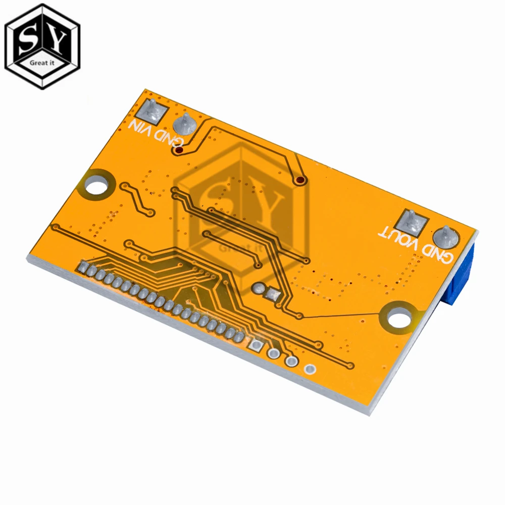 1PCS Dual Display DC DC 5-23V To 0-16.5V 3A Max Step Down Power Supply Buck Converter Adjustable LCD Step-down Voltage Regulator