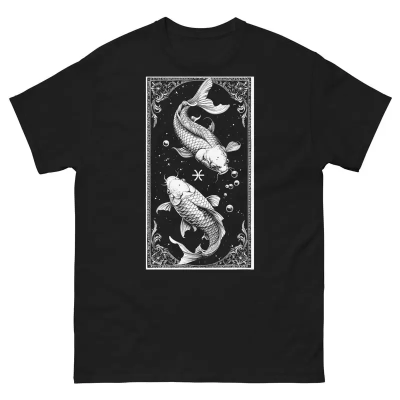 New Fantastic Astrology T Shirt Pisces Zodiac Realms Tee