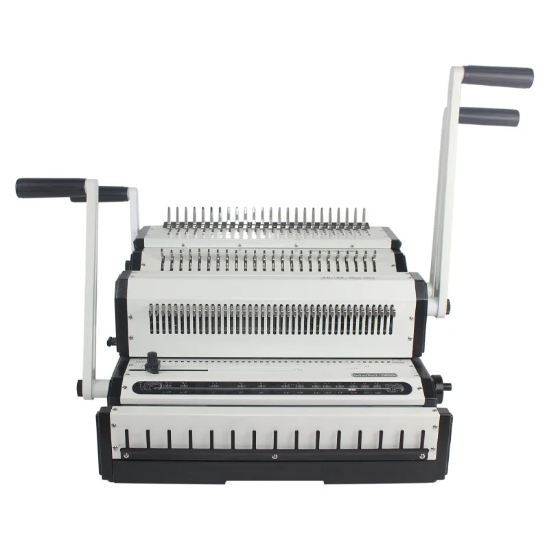 

Desktop Manual Wire Binder 25 Sheets Wire 3:1 and 2:1 for Calendars Books Notebook Bindig Machine