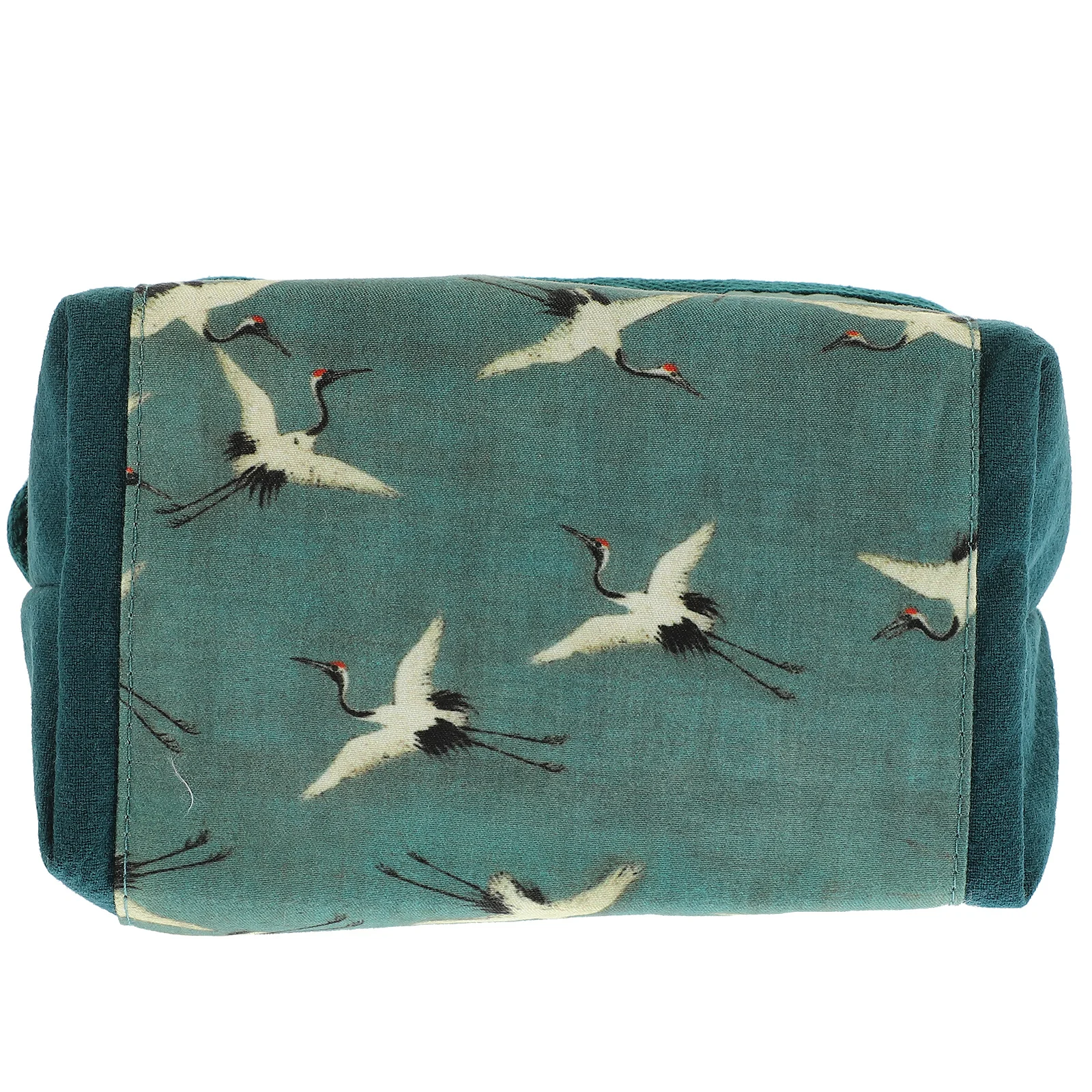 

Decorative Vintage Tissue Holder Chinese Culture Soft Fabric Easy Access Compact Size Fine Workmanship Household Storage