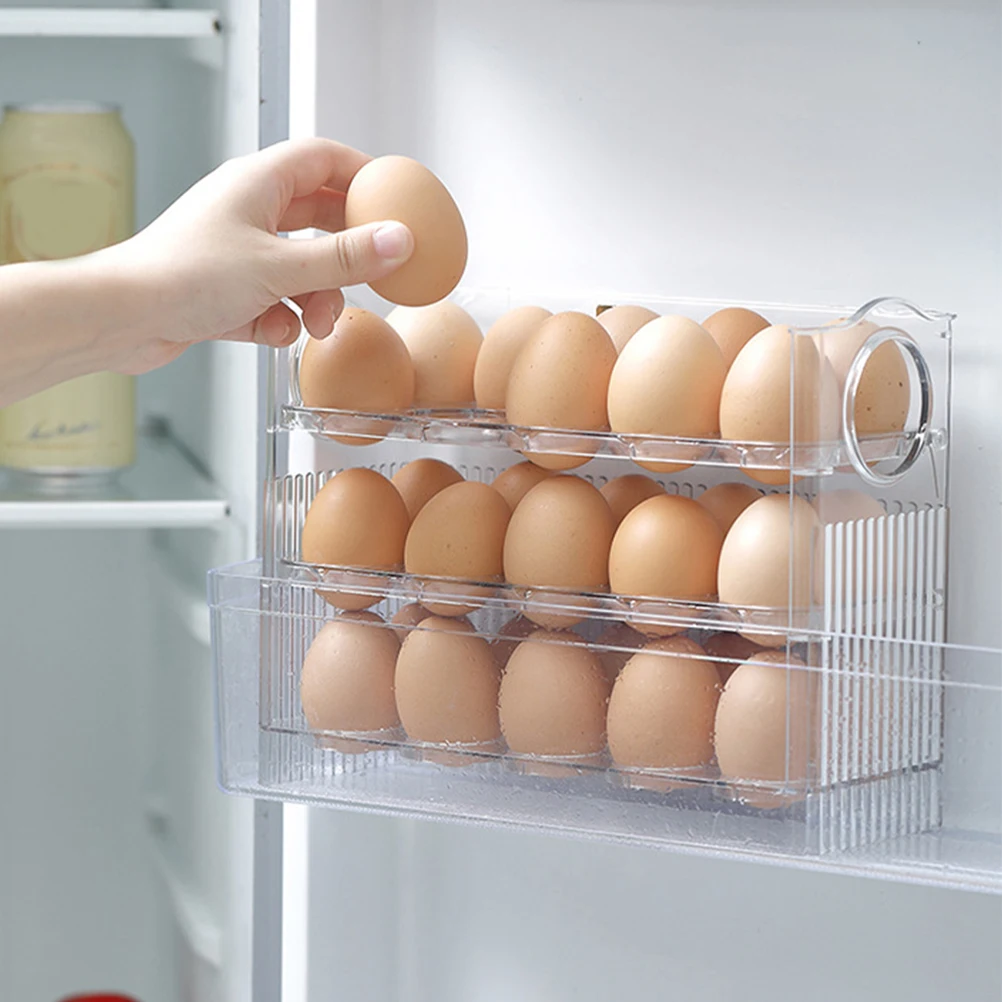 

Tray Refrigerator Storage Box Multi-Functional Organizer Safe Kitchen Accessory