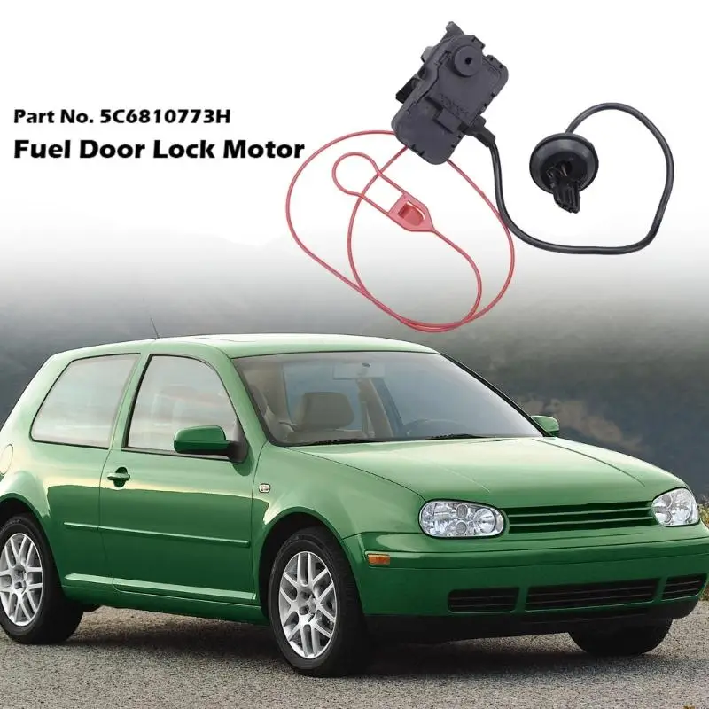 Meccanismo bloccaggio in plastica U4LA Attuatore Capslock Copslock per copertura del carburante Golf Mk7