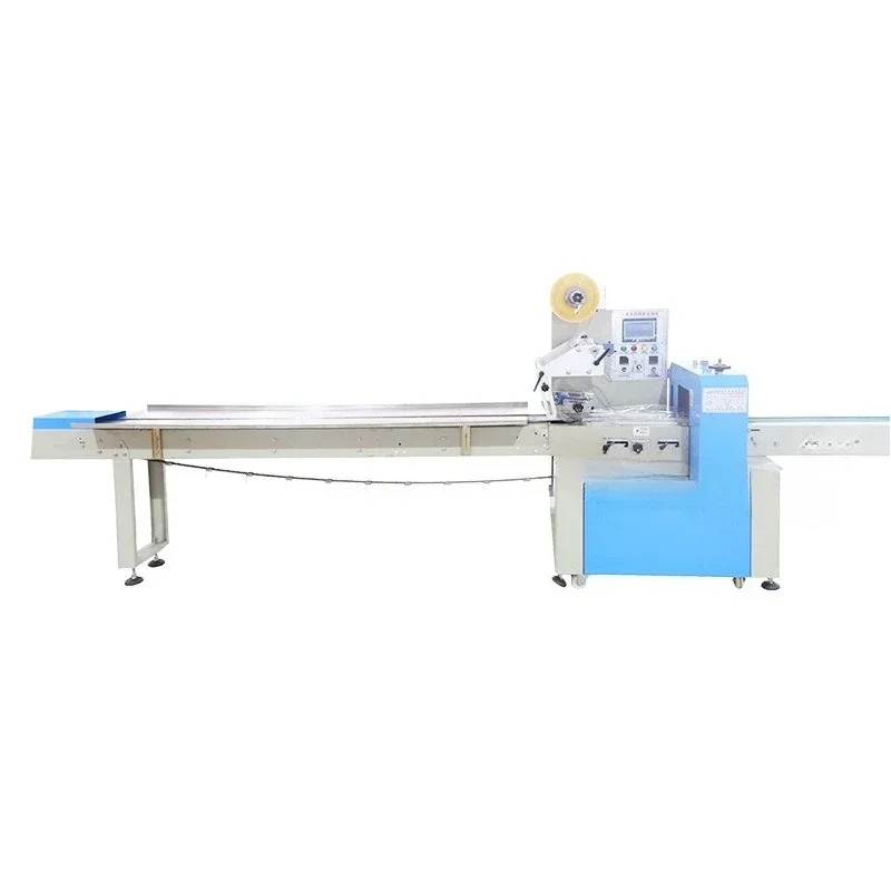 Food Packaging Machine Automatic Stand up Zipper Bag Heat Shrink Labeling Machine for 3-45ml Sachet Dosing Filling Sealing
