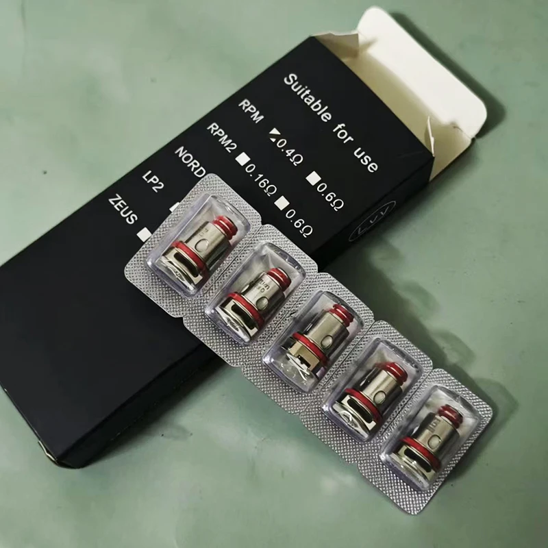 DIY RPM Mesh Bobin 0.4/0.6/0.8/1.0ohm Yedek Parça RPM40 RPM80 RPM 2S Nord X Nord 4 ile Uyumlu Donanım Aksesuarları