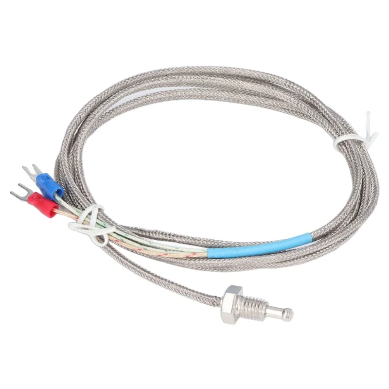 PT100 Thermocouple Temperature Sensor Screw Type Industrial Transducer -200-450℃ WZPT-M8