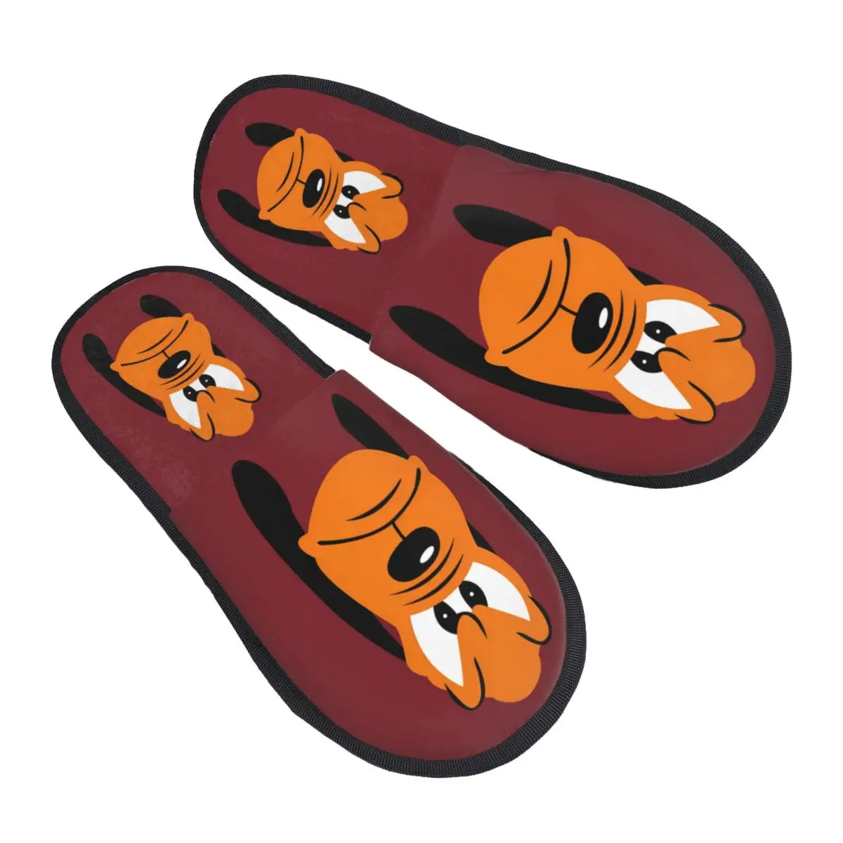 

Женские домашние тапочки Pluto с индивидуальным принтом, уютные теплые пушистые тапочки из пены с эффектом памяти для собак, домашняя уличная обувь