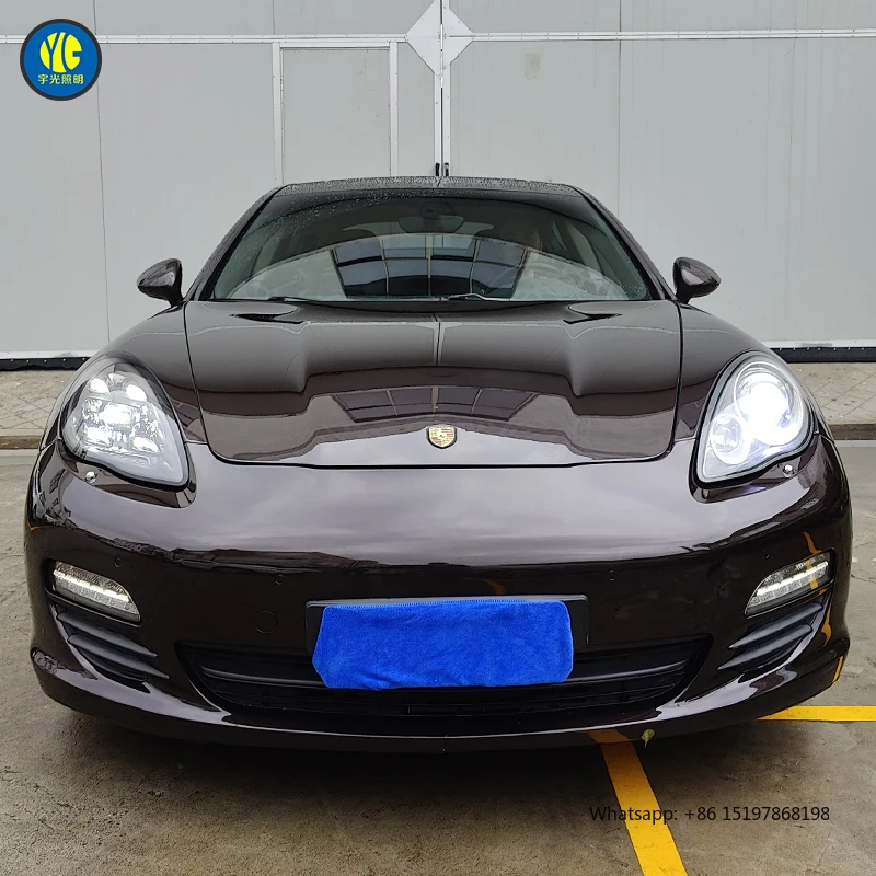 For Porsche Panamera 970.1 Plug and Play Headlamp Auto Parts 2010 2013 Front Head Lights Upgrade 2023 PDLS Matrix LED Headlights