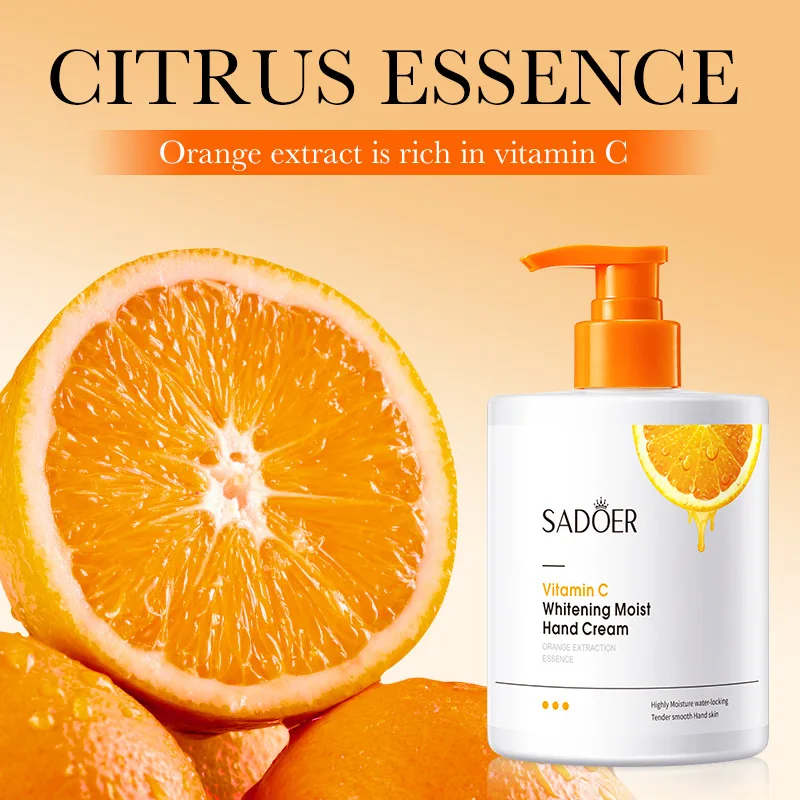 Low Price SADOER Vitamin C Whitening Moisturizing Hand Cream Autumn and Winter Hand Cream