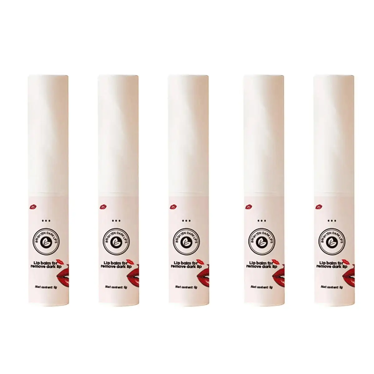 

5PCS Lips Pink Fresh Lightening Bleaching Cream Treatment Remove Dark Lips Balm Hydrating Moisturizer Nourishing Essence